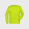 Men´s Sweat aus Bio-Baumwolle – Acid Yellow