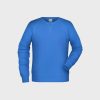 Men´s Sweat aus Bio-Baumwolle – Cobalt