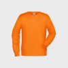 Men´s Sweat aus Bio-Baumwolle – Orange