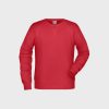Men´s Sweat aus Bio-Baumwolle – Red