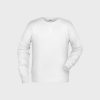 Men´s Sweat aus Bio-Baumwolle – White