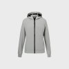 Ladies' Hooded Softshell Jacket – Light Grey