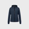Ladies' Hooded Softshell Jacket – Navy