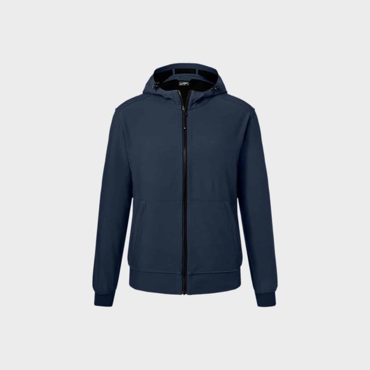 JAMES & NICHOLSON Men’s Hooded Softshell Jacket
