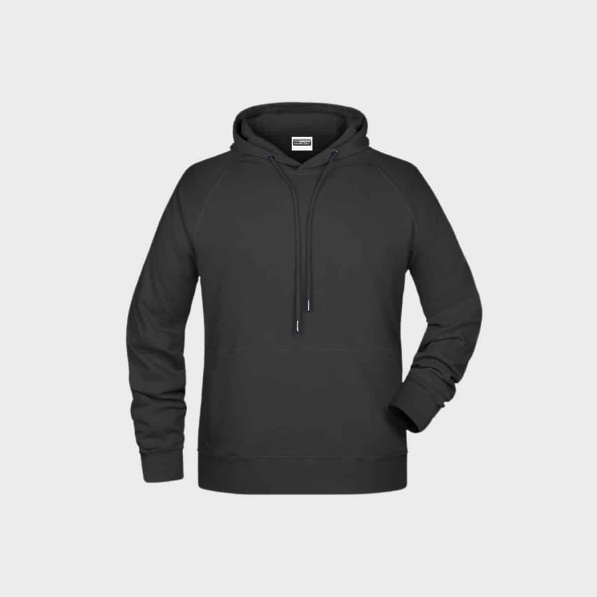 Men's organic cotton hoody