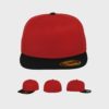 FLEXFIT Premium 210 Fitted 2-Tone – Red-Black
