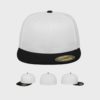 FLEXFIT Premium 210 Fitted 2-Tone – White-Black