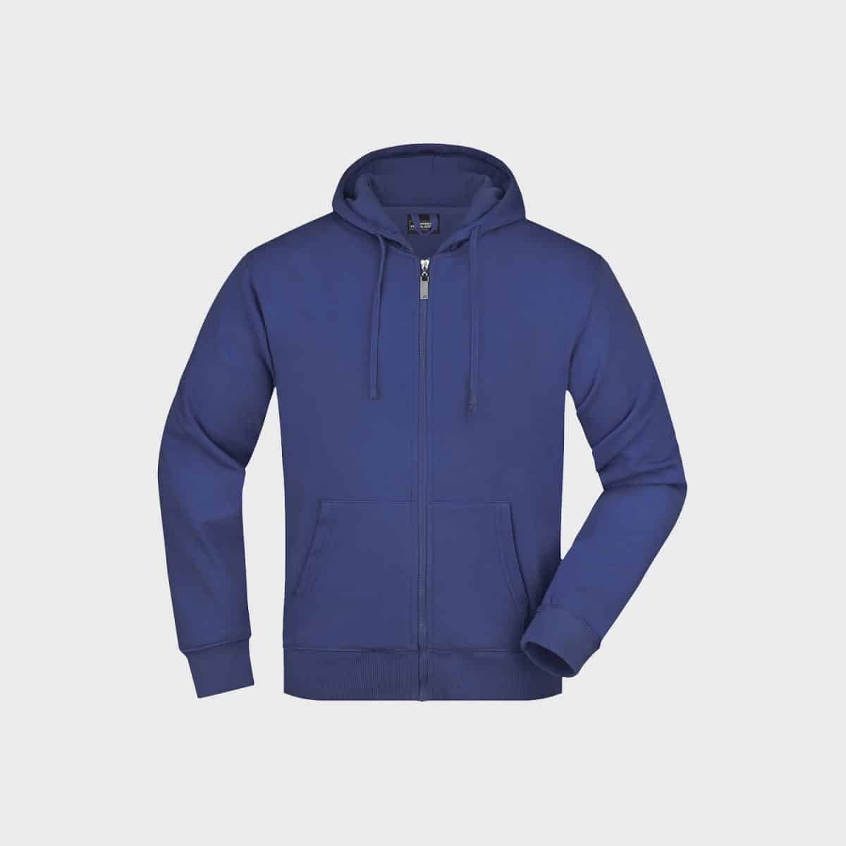 Daiber HerrenSweatjackets JN042 Royal Front