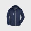 Herren Softshell Funktionsjacke – Navy/Navy/White