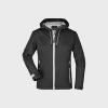 Ultraleichte Damen Outdoor Jacke – Black/Silver