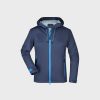 Ultraleichte Damen Outdoor Jacke – Navy/Cobalt