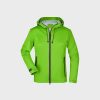 Ultraleichte Damen Outdoor Jacke – Spring-Green/Iron-Grey