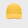 MYRTLE BEACH Classic Sandwich Cap – Gold-Yellow/Signal-Red