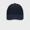 MYRTLE BEACH Classic Sandwich Cap – Navy/White
