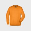 Unisex Round Sweat Heavy – Orange