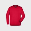 Unisex Round Sweat Heavy – Red