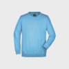 Unisex Round Sweat Heavy – Sky Blue