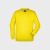 Unisex Round Sweat Heavy – Sun Yellow