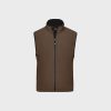 Herren Softshell Weste – Brown