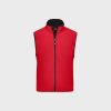 Herren Softshell Weste – Red