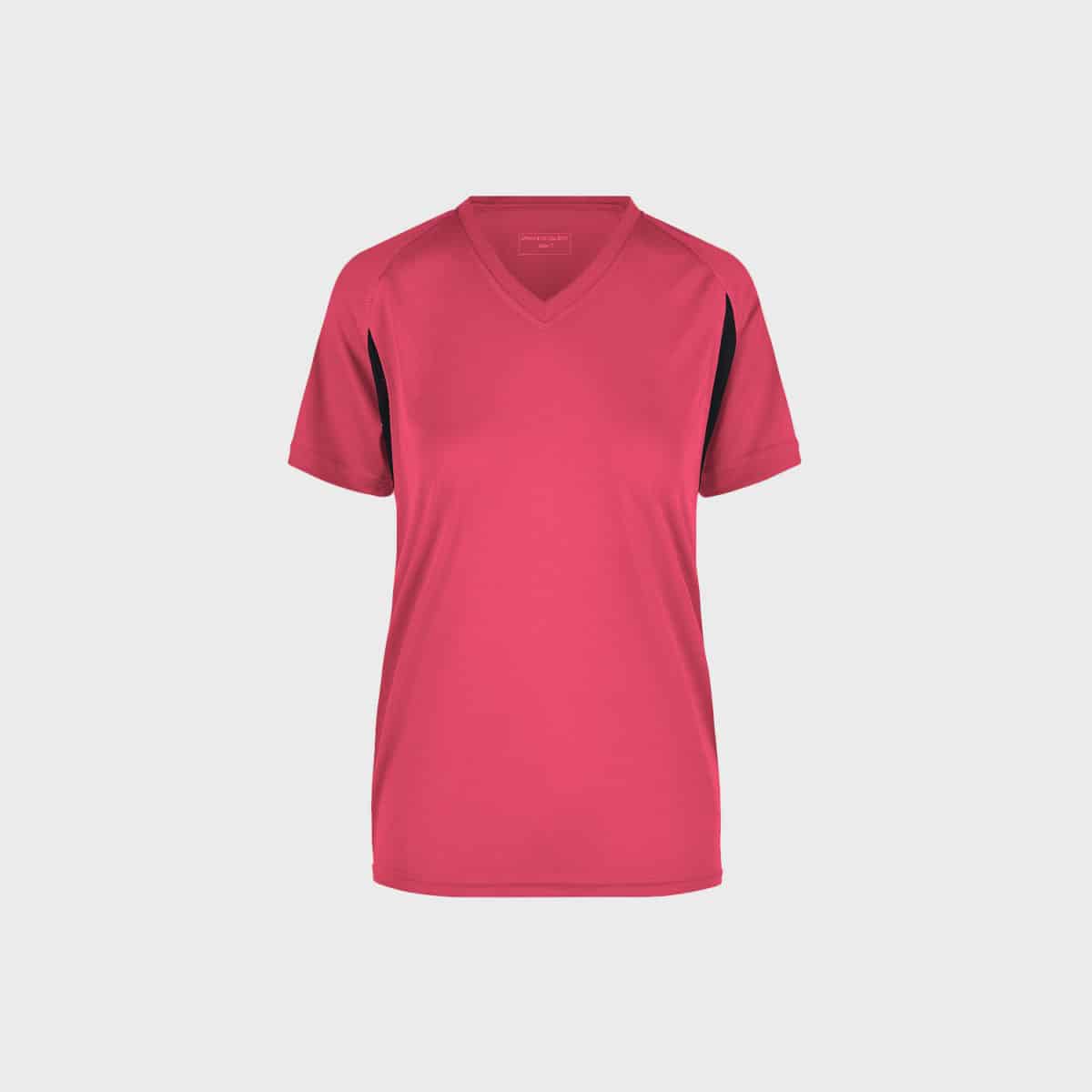 functional-running-sport-shirt-ladies-berry-black-buy-embroider_manufacture
