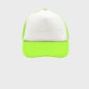 MYRTLE BEACH Polyester Mesh Cap – White/Neon-Yellow