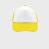 MYRTLE BEACH Polyester Mesh Cap – White/Sun-Yellow