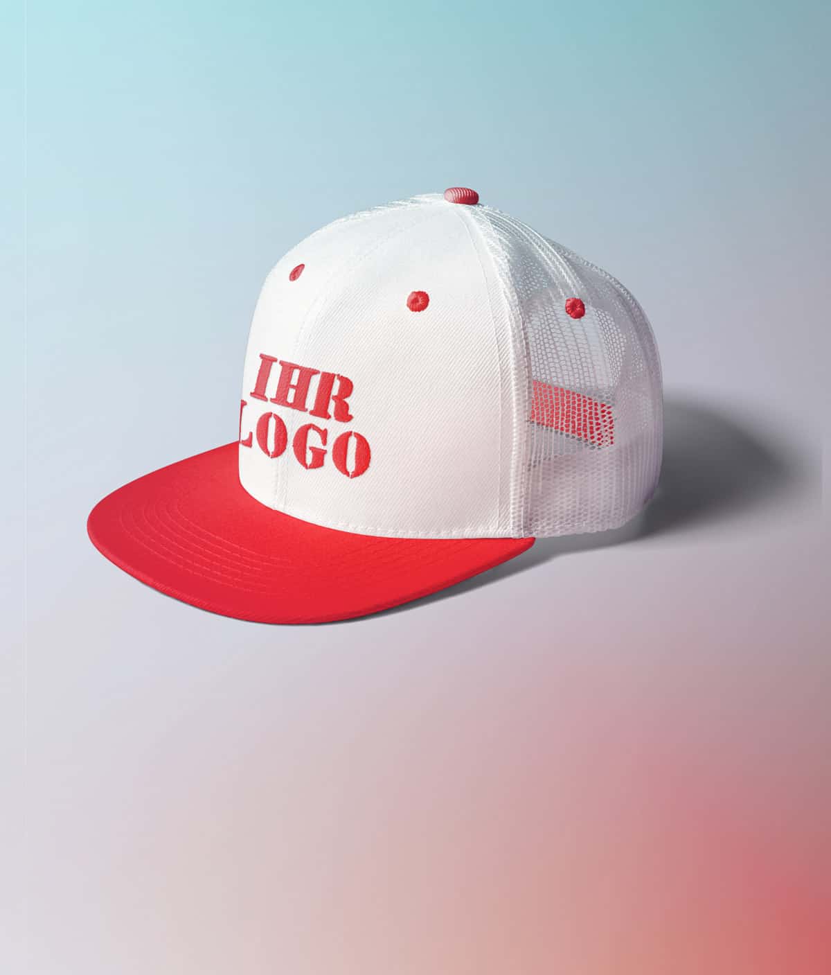 Embroidered cap with logo