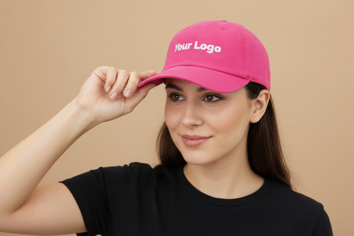 Myrtle Beach Promo Cap mit laminiertem Frontpanel und Logo Stick