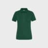 Women's Stretch Polo Workwear SOLID – Dark Green
