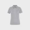 Women's Stretch Polo Workwear SOLID – (Grey) Heather