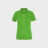 Damen Stretch-Polo Workwear SOLID – Lime Green