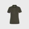Damen Stretch-Polo Workwear SOLID – Olive