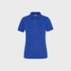 Damen Stretch-Polo Workwear SOLID – Royal