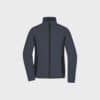 Women's Stretch Fleece Jacket – Carbon/Black