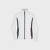 Damen Stretchfleece Jacke – White/carbon