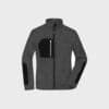 Women's Structure Fleece Jacket – Black Melange/Black/Silver