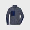 Women's Structure Fleece Jacket – Navy Melange/Navy/Royal