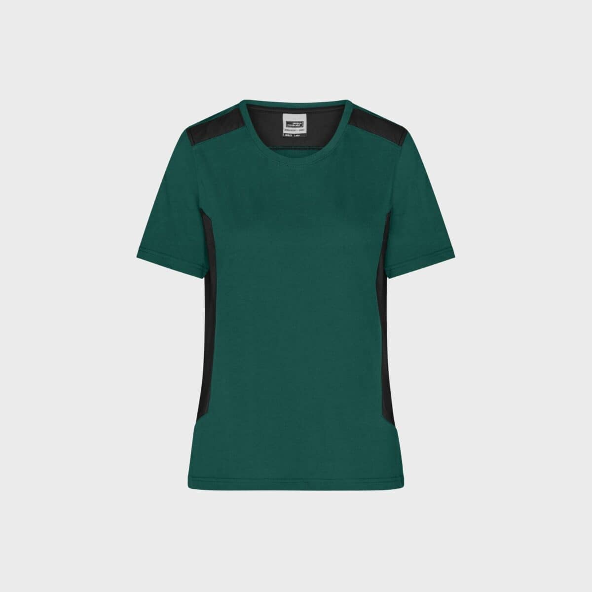 damen-workwear-t-shirt-strong-dark-green-black-kaufen-besticken_stickmanufaktur