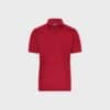Herren Stretch-Polo Workwear SOLID – Red