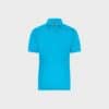 Herren Stretch-Polo Workwear SOLID – Turquoise