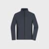 Men's Stretch Fleece Jacket – Carbon/Black