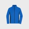 Herren Stretchfleece Jacke – Royal/navy
