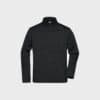 Men's Knitted Fleece Half-Zip STRONG – Black-Black