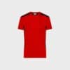 Herren Workwear T-Shirt STRONG – Red-Black