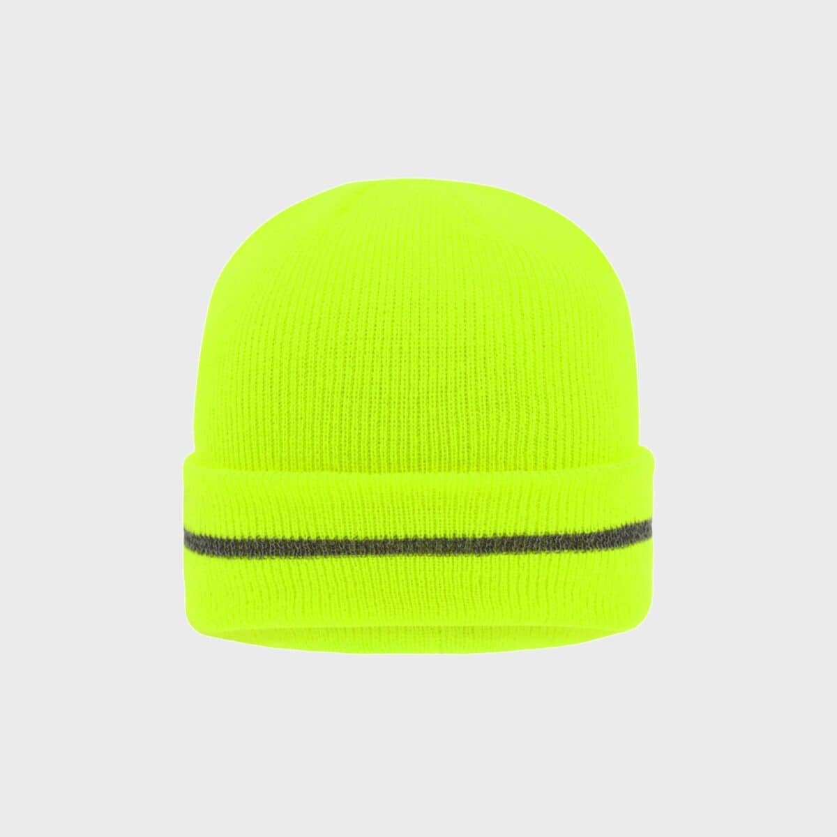 reflective-beanie-bright-yellow-silver-kaufen-besticken_stickmanufaktur