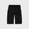 Stretch Bermuda Shorts, Slim Line – Black-Black