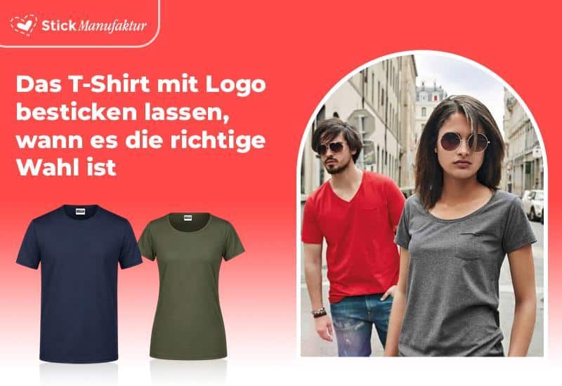 Have T-shirts or polo shirts embroidered with a logo—which option is ...
