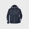 Padded Hardshell Work Jacket – Navy/Carbon