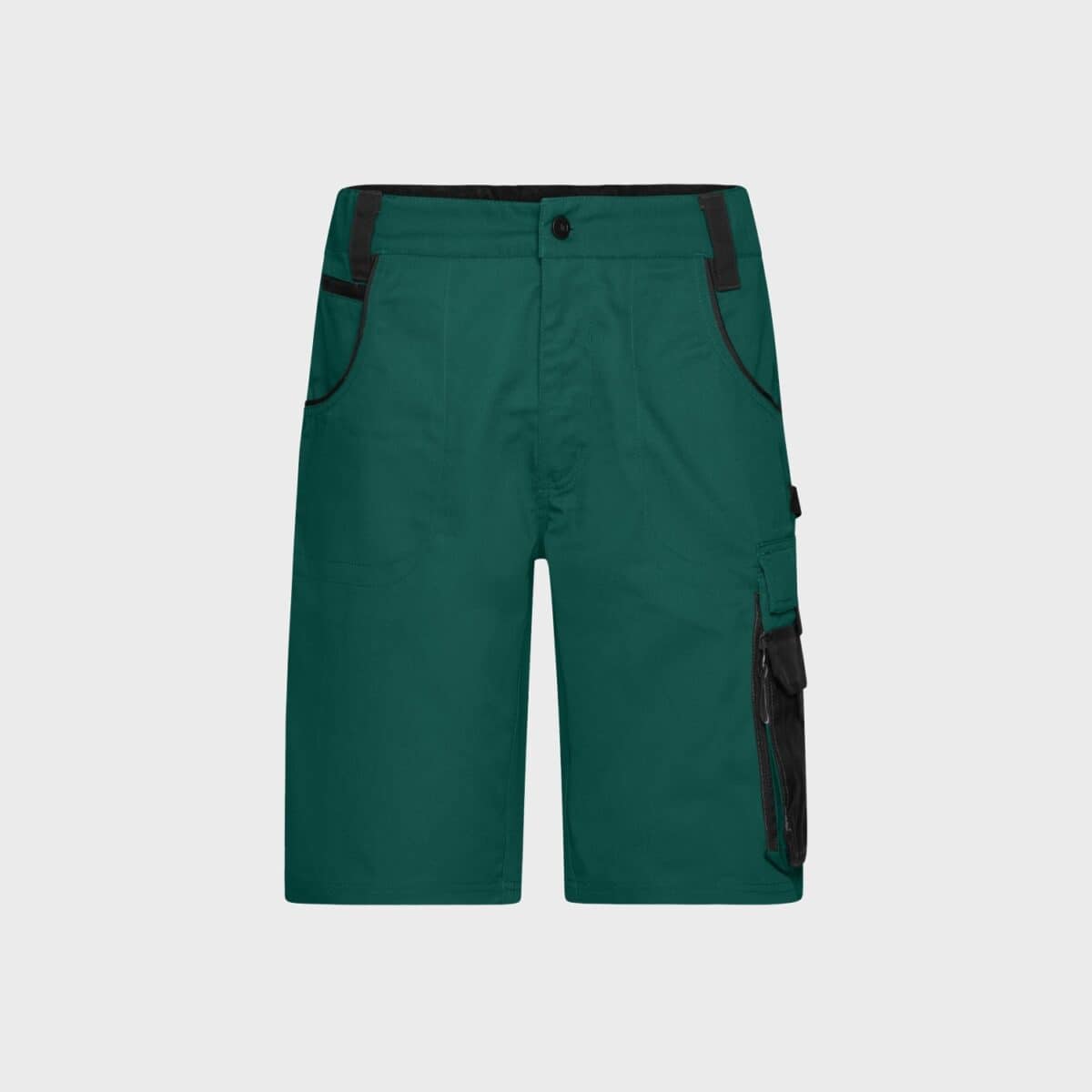 workwear-bermudas-strong-dark-green-black-kaufen-besticken_stickmanufaktur